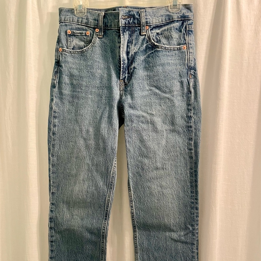 Gap sky high straight jeans jeans 27/4 petite